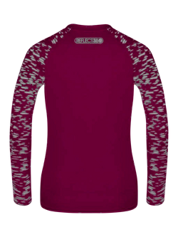 Proviz Reflective Long Sleeve Running Top - view 2, Burgundy