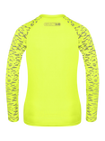 Proviz Reflective Long Sleeve Running Top, Yellow