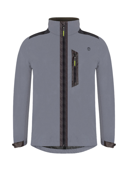 Proviz Men's Apex Reflective Cycling Jacket, Grey, Grey