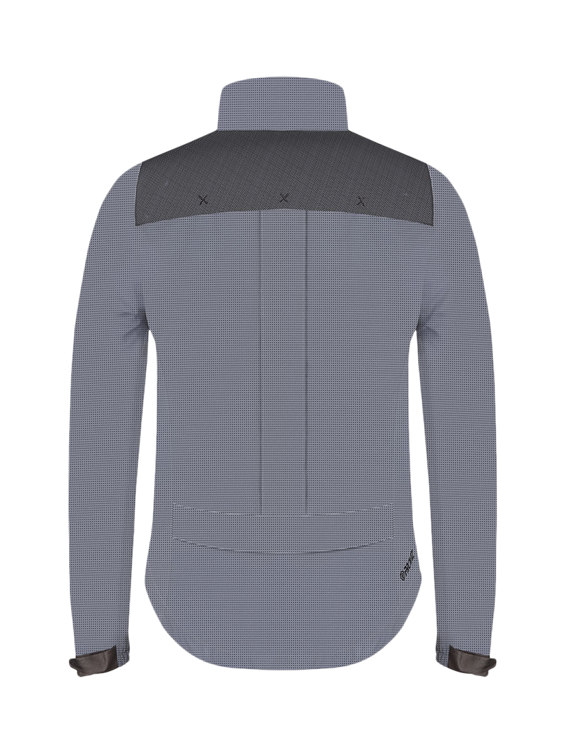 Product image 5 of 6, which shows Proviz Men's Apex Reflective Cycling Jacket, Grey, L
