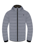 Proviz Men's REFLECT360 Synthetic Quilted Down Jacket, Grey
