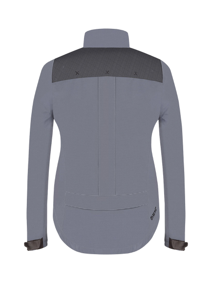 Proviz Women's Apex Reflective Cycling Jacket, Grey - view 2, Grey