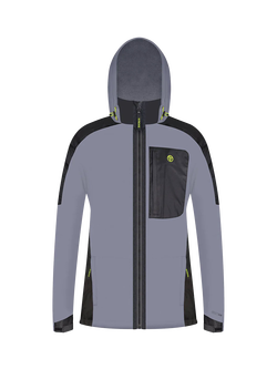 Proviz Women's Fleece Lined REFLECT360 Hooded Jacket, Grey, Grey