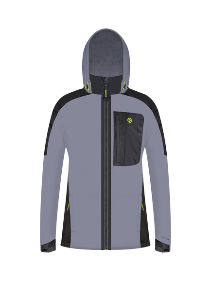 Proviz Women's Fleece Lined REFLECT360 Hooded Jacket, Grey, Grey