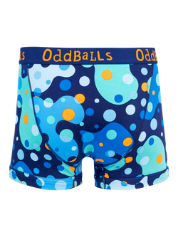 OddBalls SpaceBalls Stretch Cotton Boxer Shorts, Multi - view 2, Multi