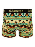 OddBalls Wild West Stretch Cotton Boxer Shorts, Multi