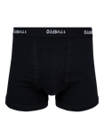 OddBalls Classic Stretch Cotton Boxer Shorts, Black