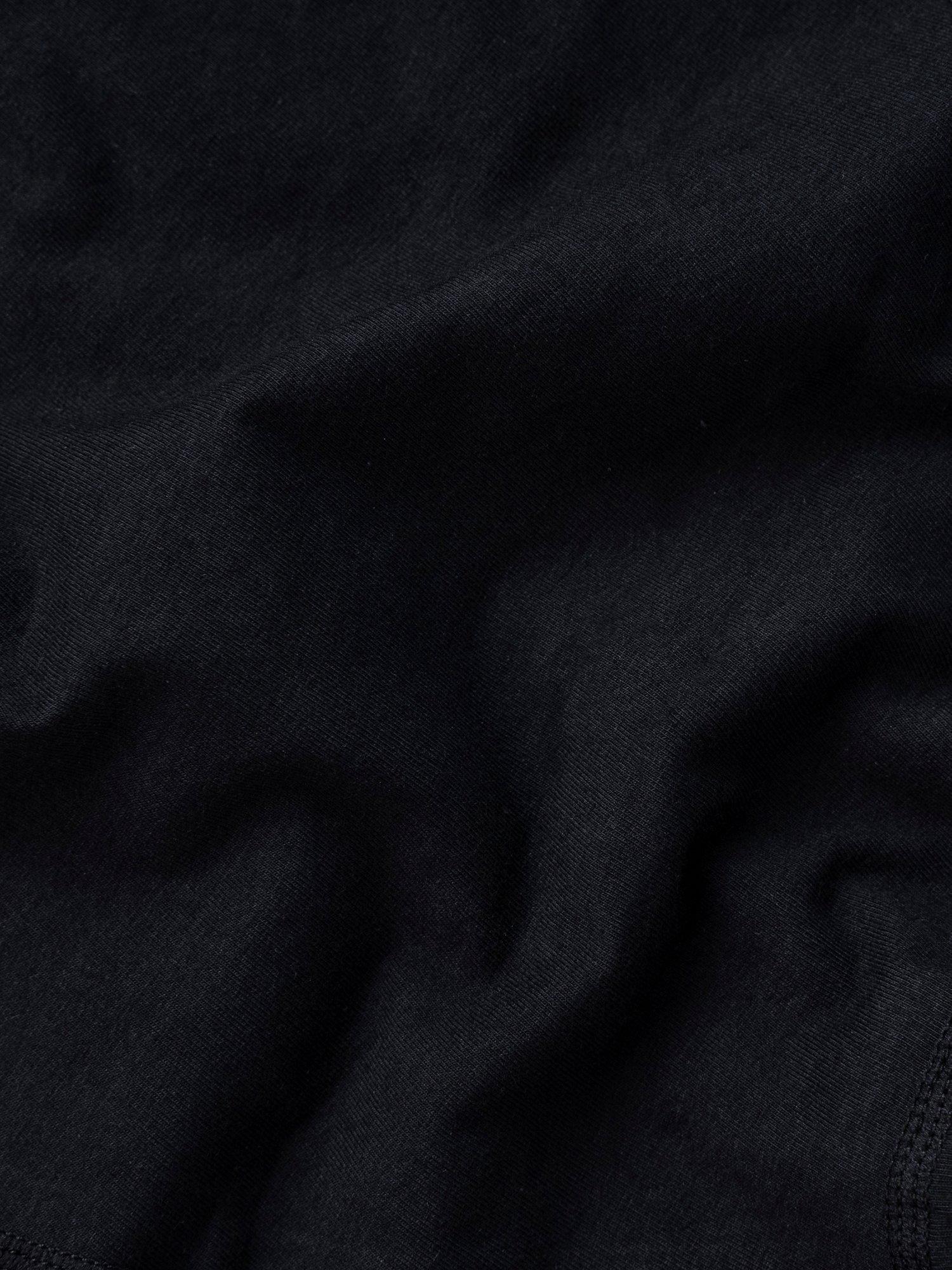 Product image 4 of 4, which shows OddBalls Classic Stretch Cotton Boxer Shorts, Black, XXS