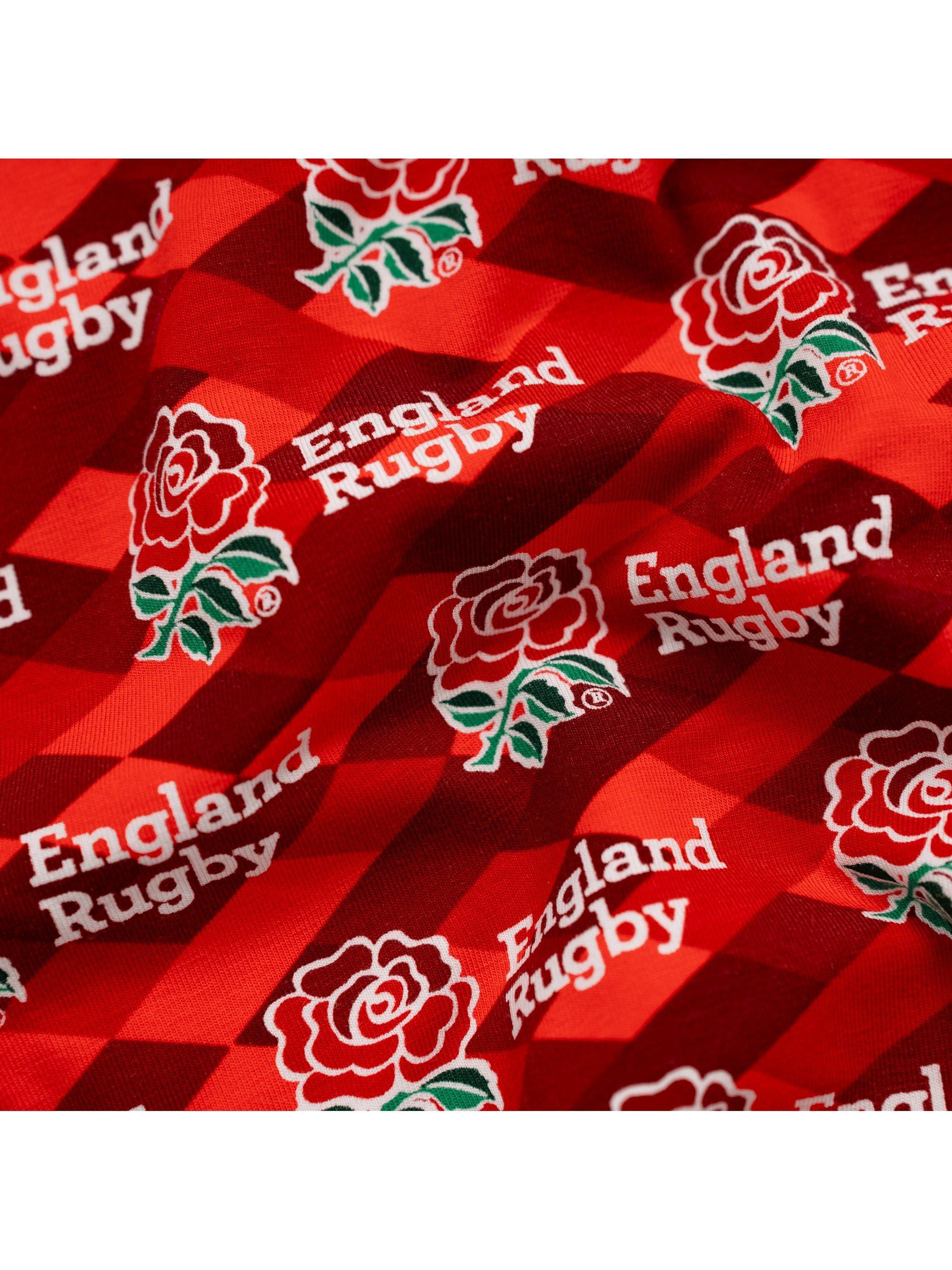 Product image 4 of 4, which shows OddBalls England Rugby Stretch Cotton Boxer Shorts, Multi, S