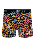 OddBalls Filthy Animal Stretch Cotton Boxer Shorts, Multi