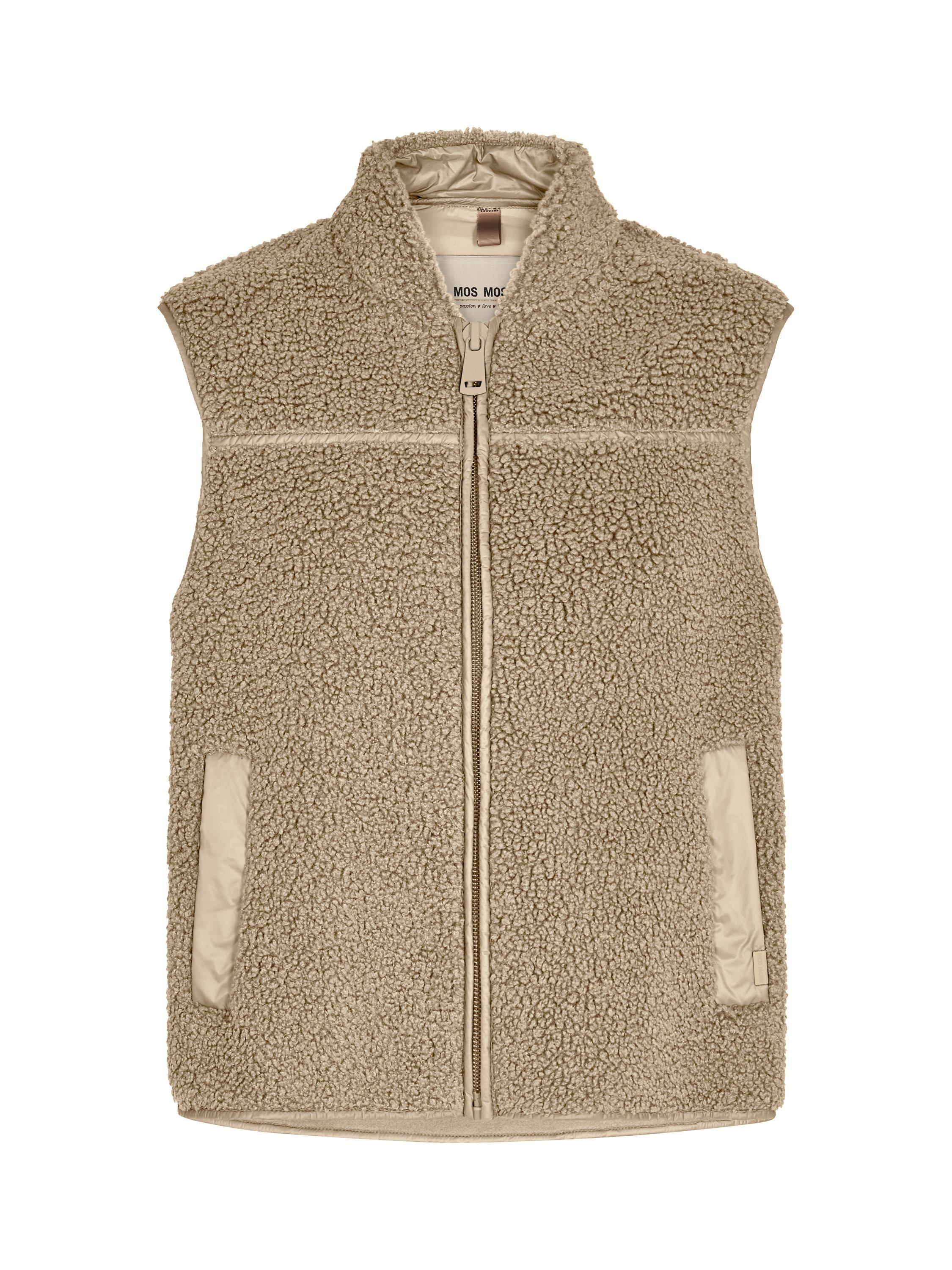 KF Rosie Gilet Teddy | KNIT FACTORY