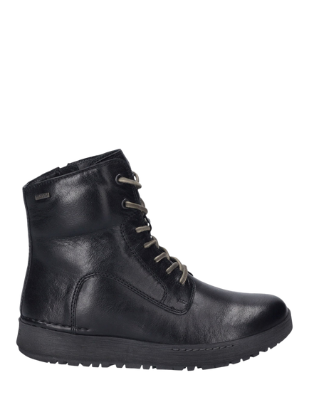 Josef Seibel Anna 51 Leather Ankle Boots, Black, Black