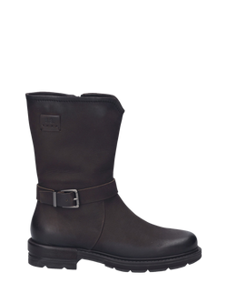 Josef Seibel Roxanna 02 Leather Calf Boots, Dark Brown - view 2, Dark Brown