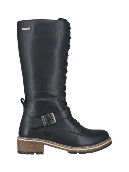 Josef Seibel Waylynn 18 Leather Knee High Boots, Black, Black