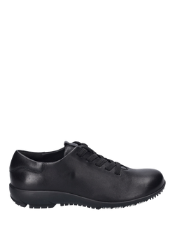 Josef Seibel Charlotte 01 Leather Lace Up Shoes, Black, Black