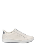 Josef Seibel Claire 33 Leather Lace Up Trainers, White