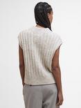 Barbour Anastasia Knit Wool Rich Tank Top, Beige
