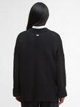 Barbour Sophia Crew Neck Jumper, Black