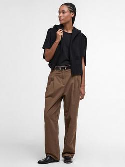 Barbour Yasmin Corduroy Trousers, Brown, Brown