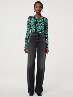 Fabienne Chapot Zoe Boyfriend Jeans, Washed Black, Washed Black