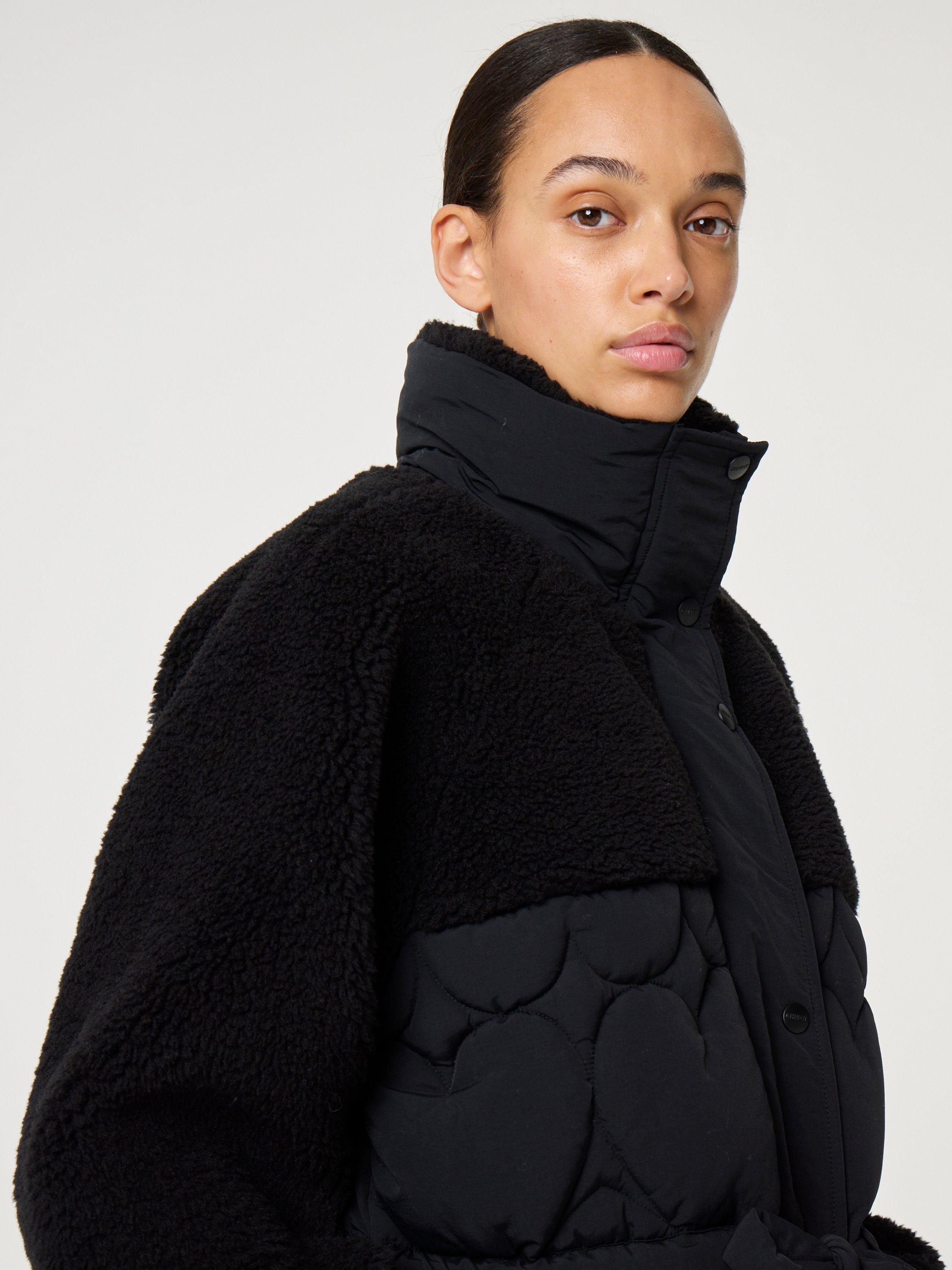 Product image 4 of 6, which shows Fabienne Chapot Uma Belted Coat, Black, 40