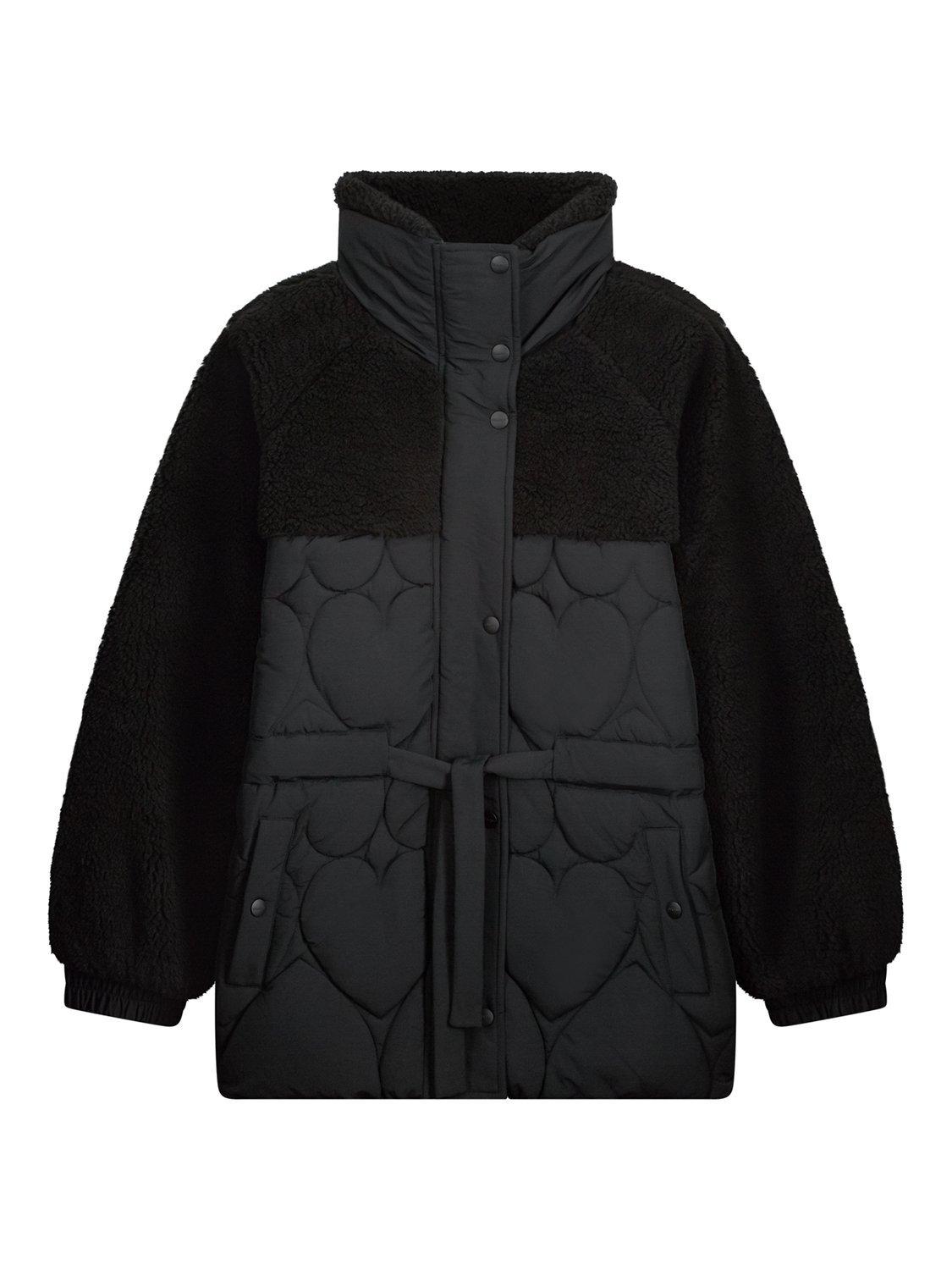 Product image 5 of 6, which shows Fabienne Chapot Uma Belted Coat, Black, 40