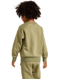 Lindex Kids' Cotton Hot Wheels Relaxed Sweatshirt, Light Dusty Green