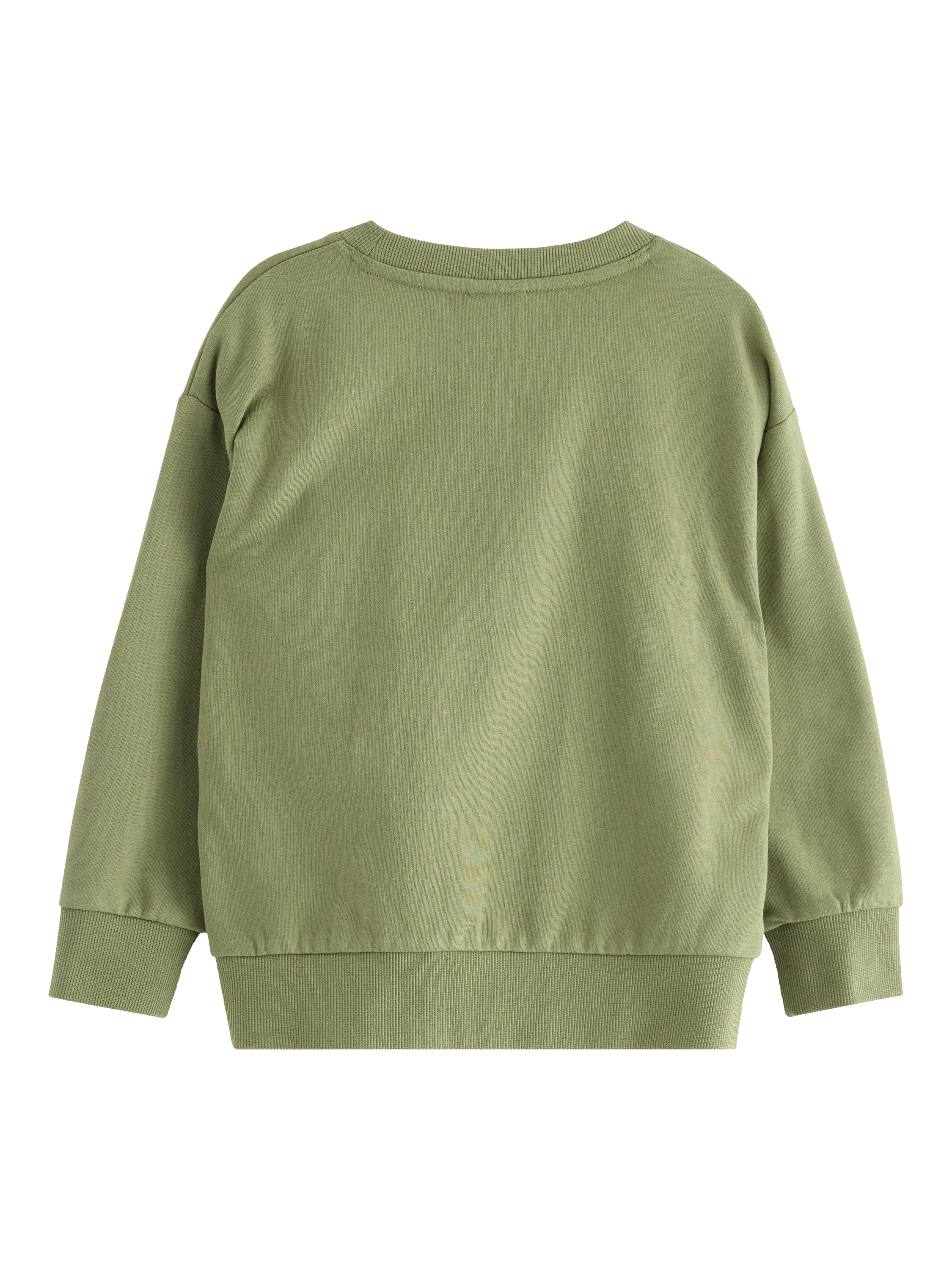 Product image 5 of 6, which shows Lindex Kids' Cotton Hot Wheels Relaxed Sweatshirt, Light Dusty Green, 2-3 years