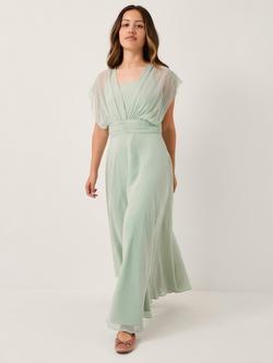 Monsoon Maddison Chiffon Multiway Dress, Sage