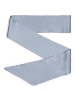 Rewritten Satin Sash, Pale Blue