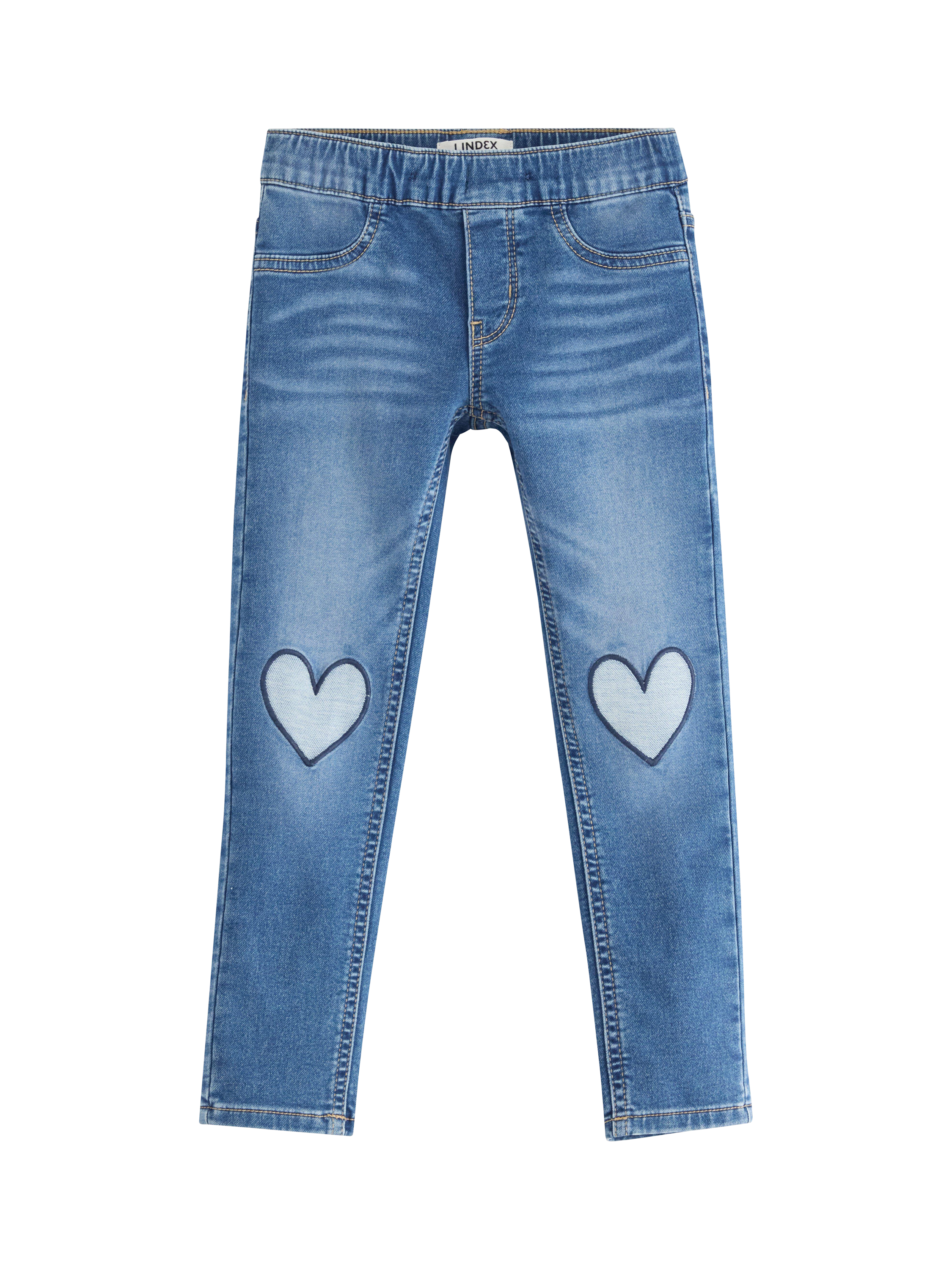 Lindex Kids' Cotton Blend Denim Jeans