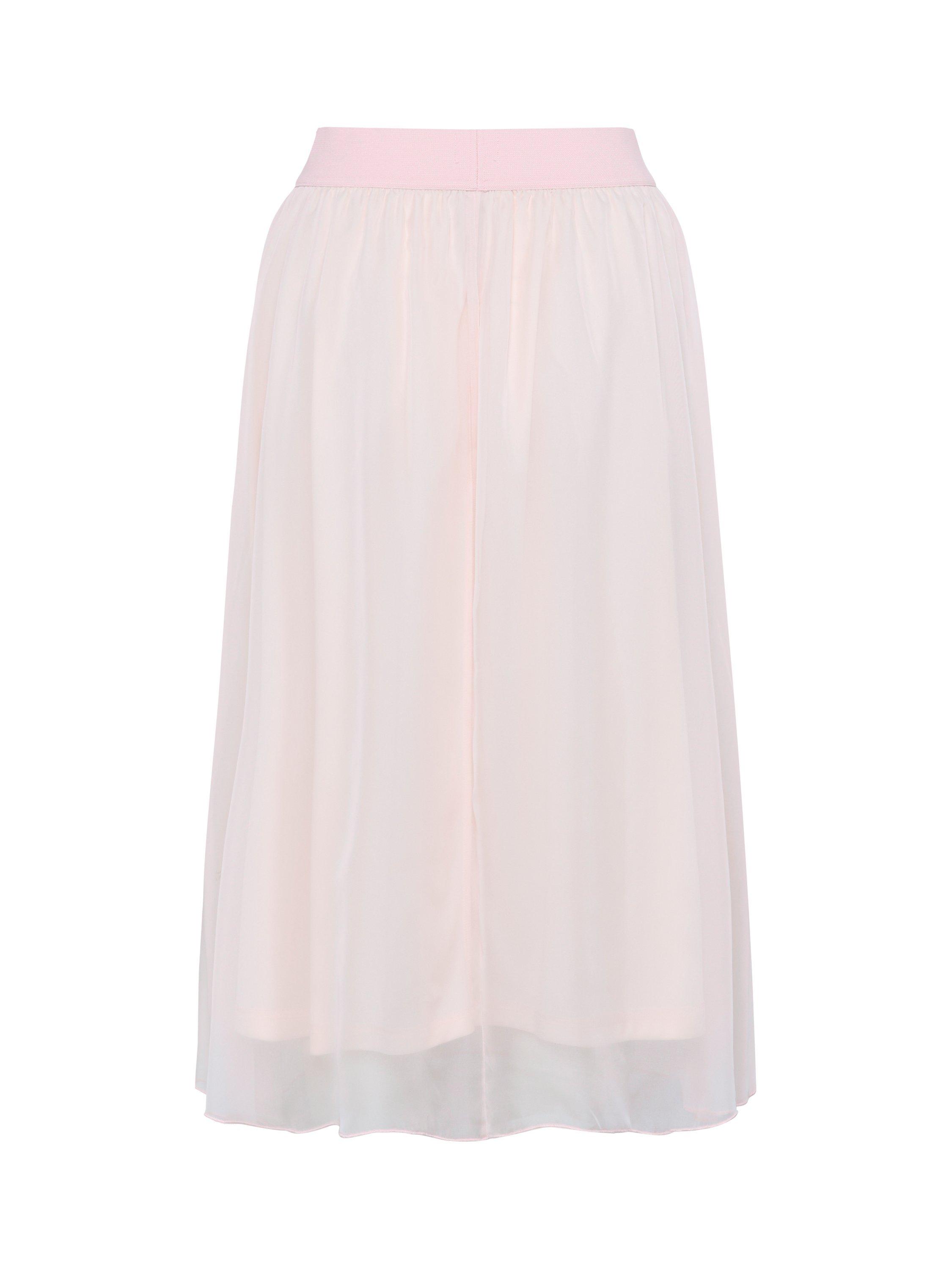 Product image 2 of 2, which shows Saint Tropez CoralSZ Elasticated Waist Midi Skirt, Mid Pink, XXL