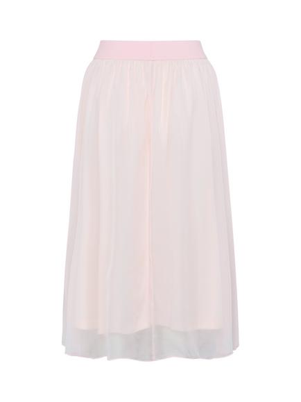 Saint Tropez CoralSZ Elasticated Waist Midi Skirt - view 2, Mid Pink