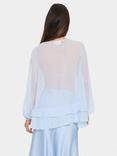 Saint Tropez LindzySZ Flowy V-Neck Blouse