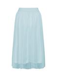 Saint Tropez CoralSZ Elasticated Waist Midi Skirt, Mid Blue