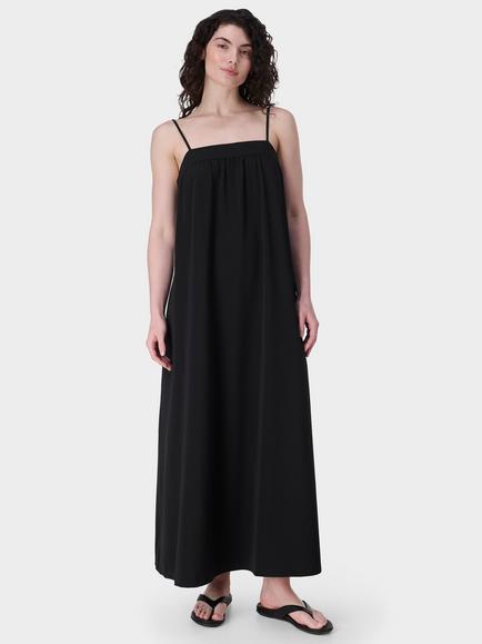 Sweaty Betty Explorer Strappy Maxi Dress, Black, Black