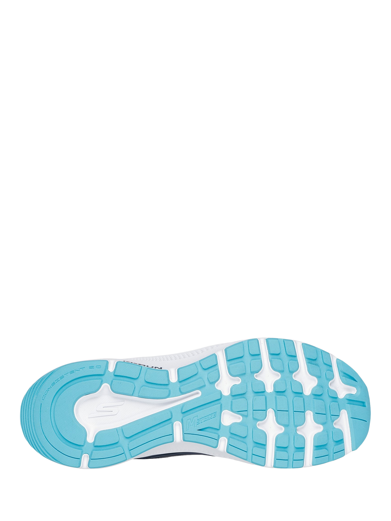Product image 3 of 4, which shows Skechers GO RUN Consistent 2.0 Running Trainers, Navy, 3