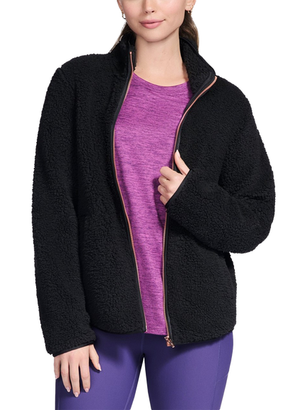 Skechers Skech-Sherpa Jacket, Black