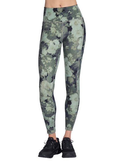 Skechers Go Flex Leggings, Inbloom Green, Inbloom Green