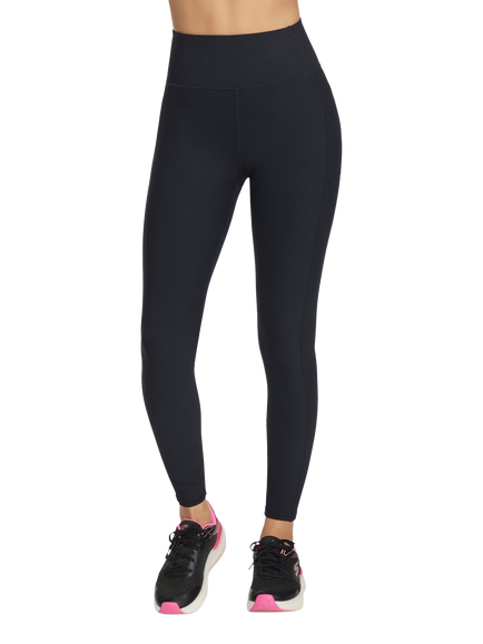 Skechers GOFLEX Rib High Waisted Leggings, Black, Black