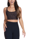 Skechers Go Walk Sports Bra, Cheetah