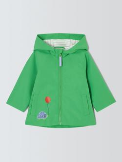 John Lewis Baby 2-in-1 Windbreaker Shower Resistant Jacket & Gilet, Green, Green