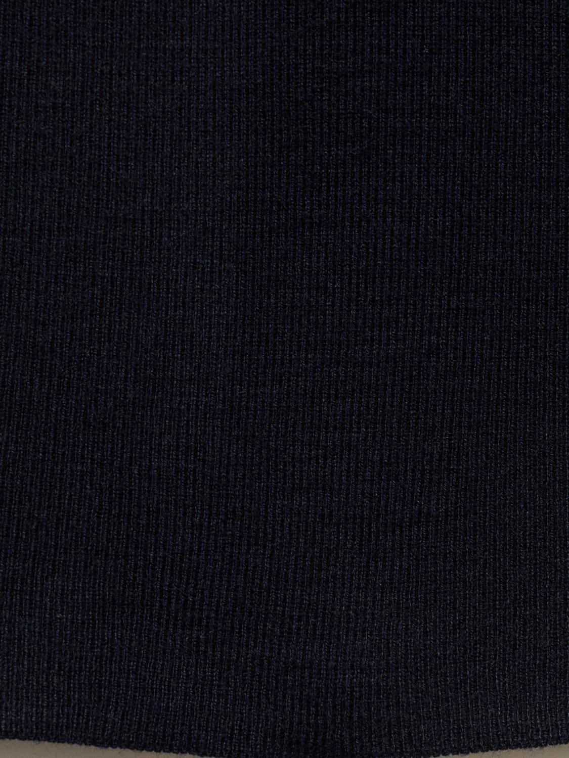Product image 5 of 8, which shows Mango Luccapo Short Sleeve Jumper, Navy, XS