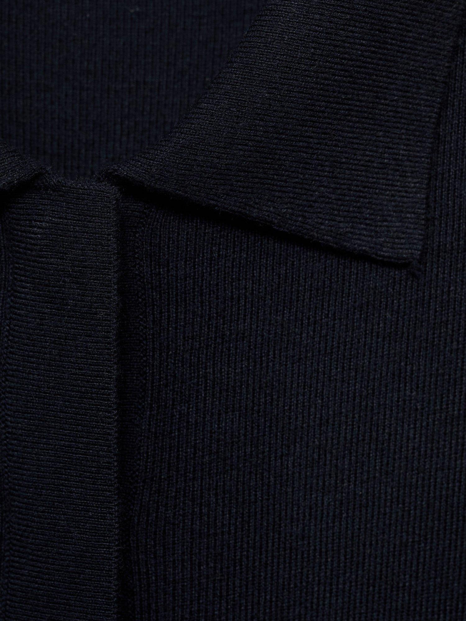 Product image 8 of 8, which shows Mango Luccapo Short Sleeve Jumper, Navy, XS