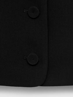 Mango Iguana Scoop Neck Waistcoat - view 2, Black