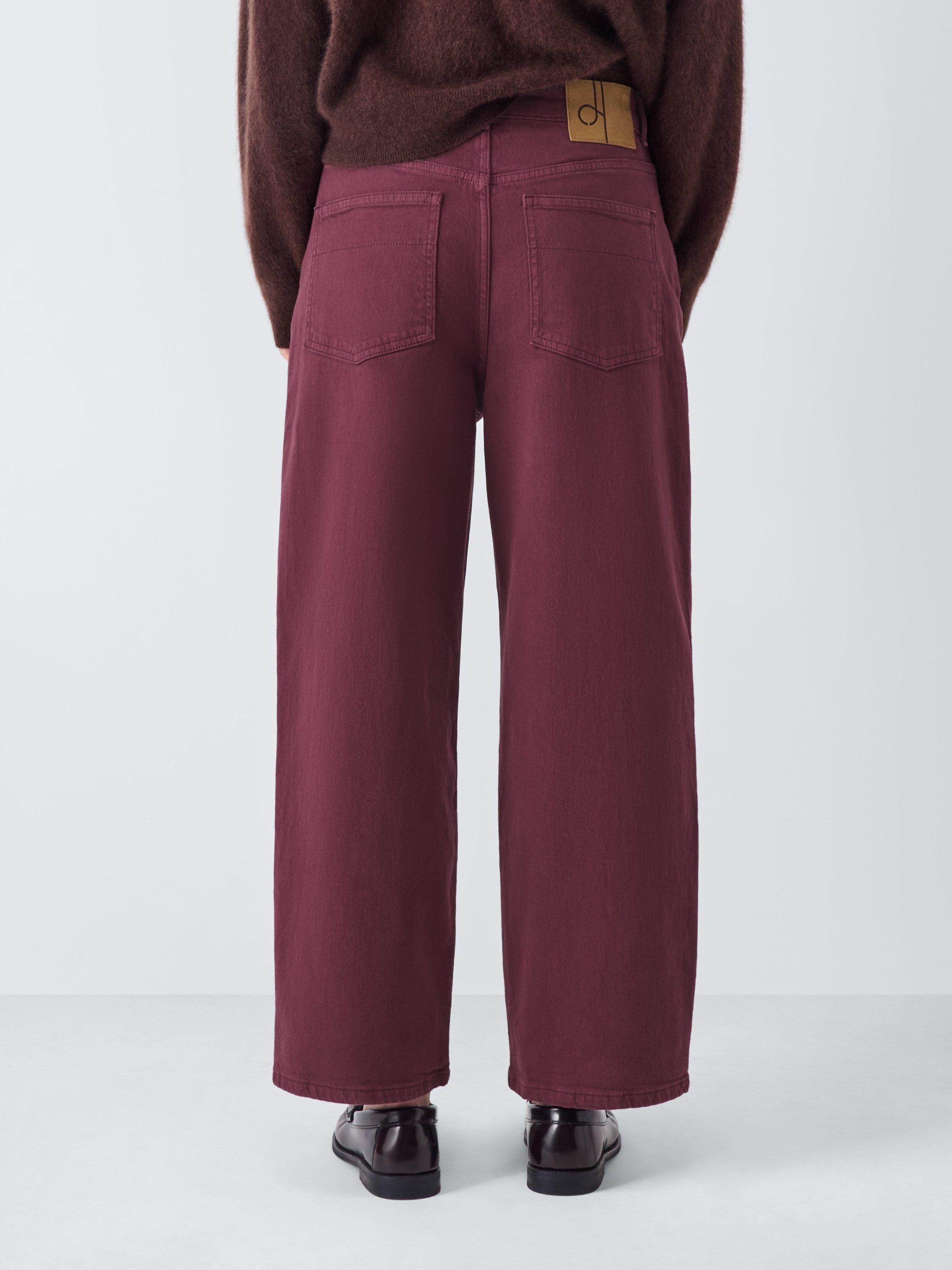 Product image 2 of 6, which shows John Lewis Relaxed Fit Straight Leg Jeans, Fig, 10