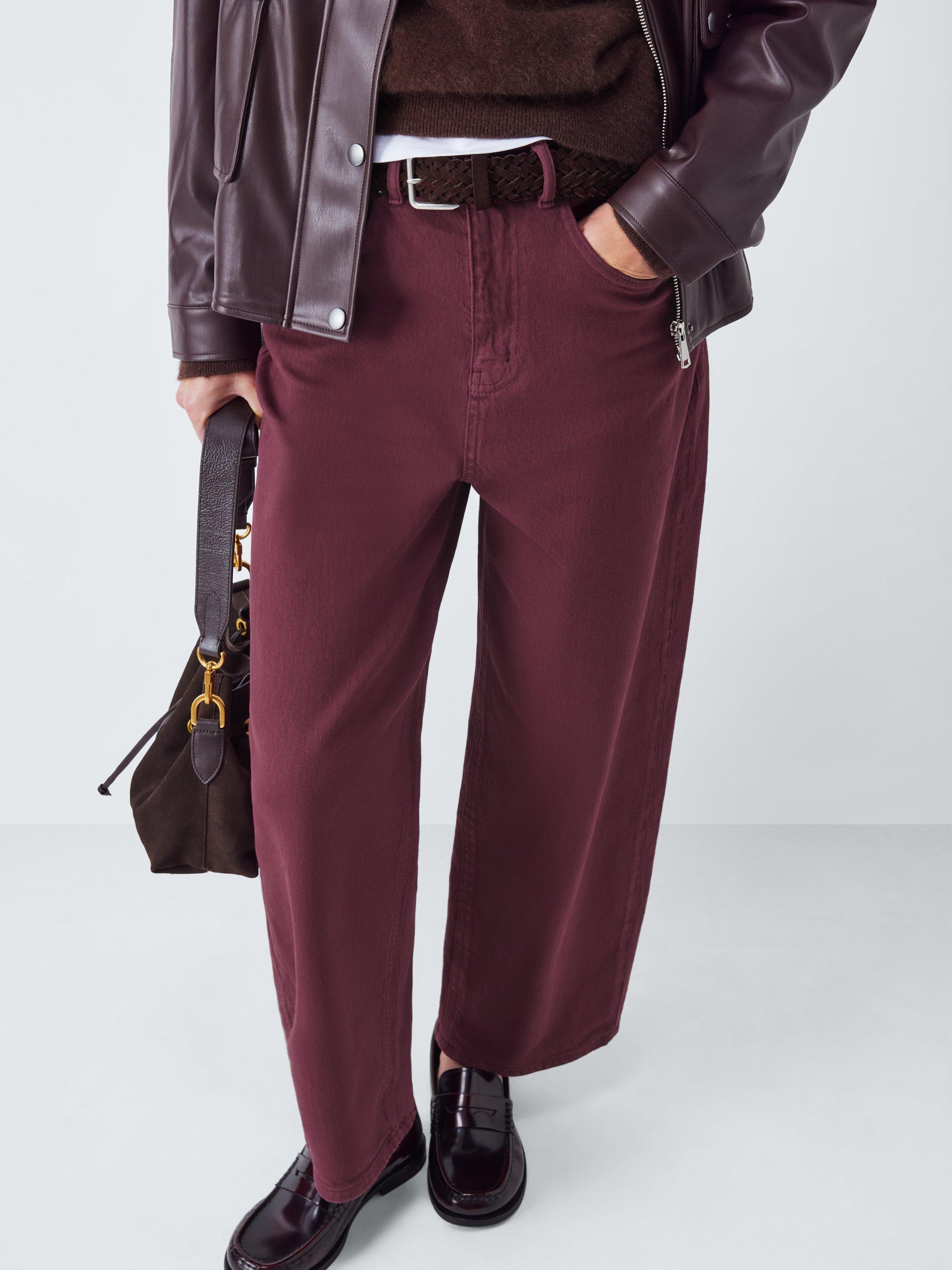 Product image 6 of 6, which shows John Lewis Relaxed Fit Straight Leg Jeans, Fig, 10