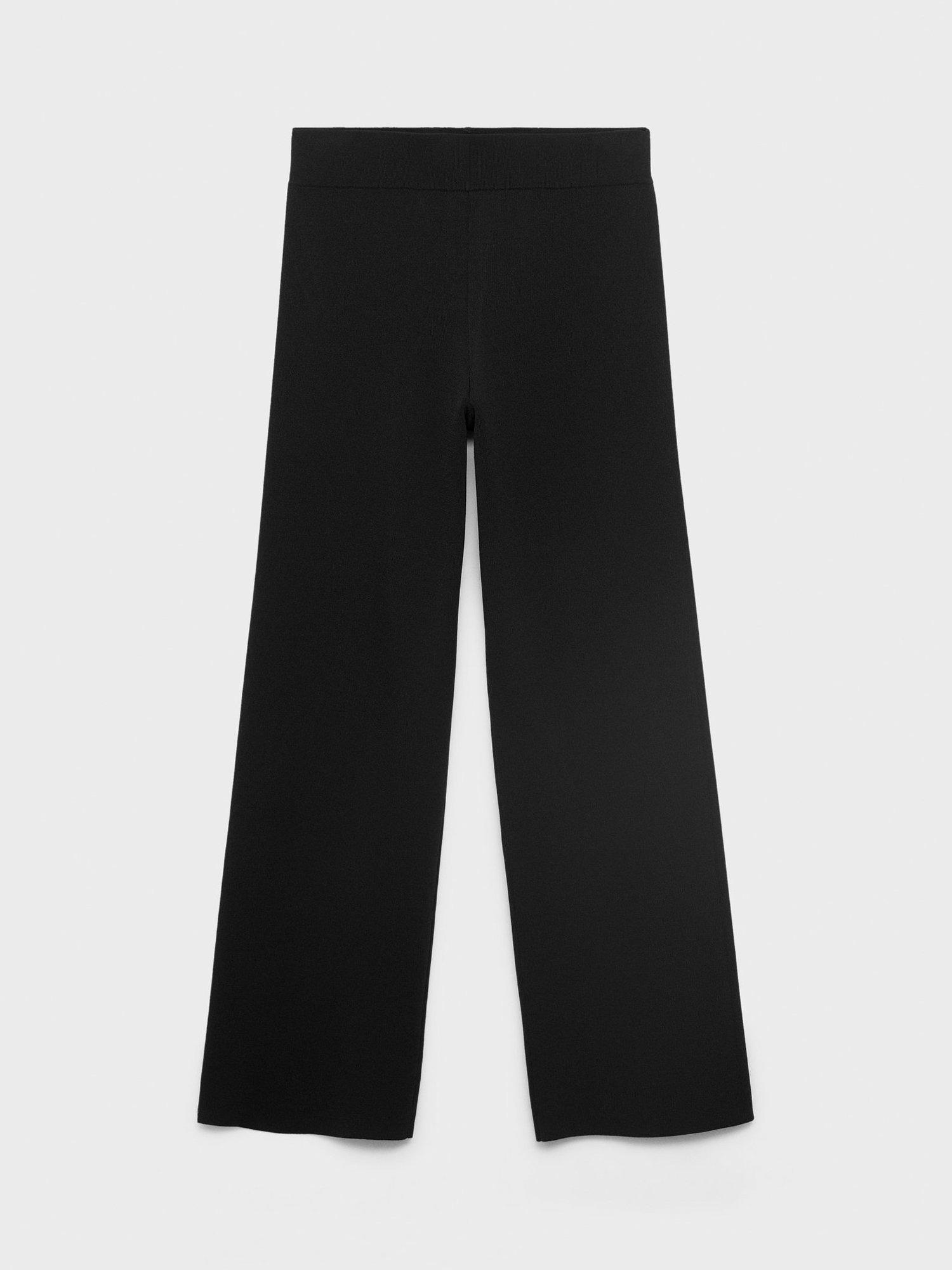Product image 3 of 8, which shows Mango Yolando Tailored Trousers, Black, L