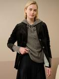 Brora Cashmere Hoodie, Mid Brown