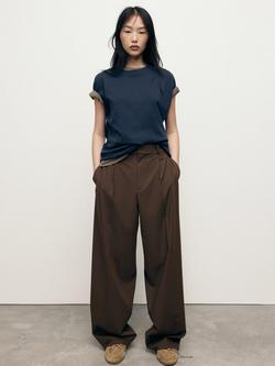 Mango Clare Tailored Trousers - view 2, Brown